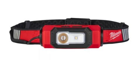 Lampe frontale rechargeable USB pour cas que plus visibilité rouge